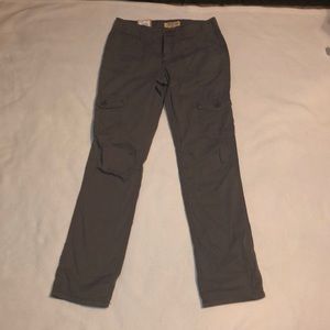 Mudd Girls Adjustable Roll Cuff Pants Gray 14
